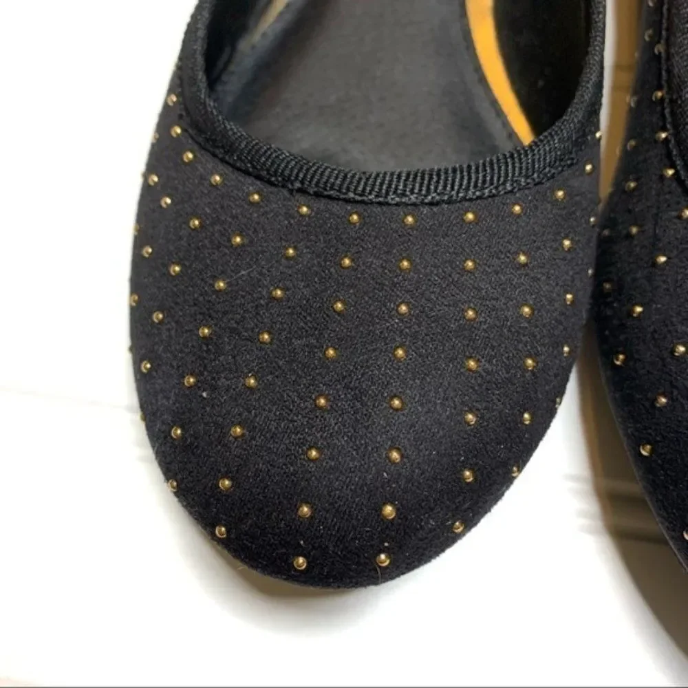 NEW Wild Pair Black Slip On Flats Loafers 7.5